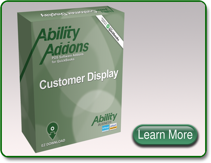 Ability Business Customer Display Addon For Quickbooks - Quickbooks (727x561), Png Download