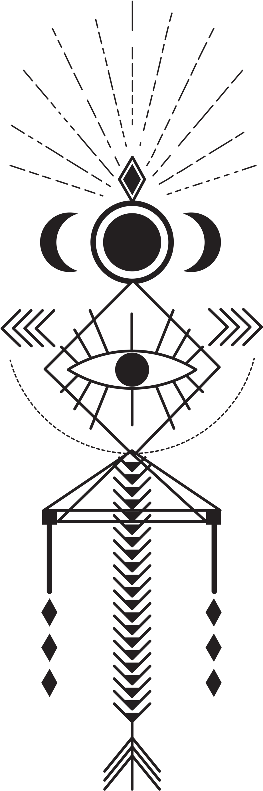 Embody Your Gifts - 7 Gold (1000x2888), Png Download