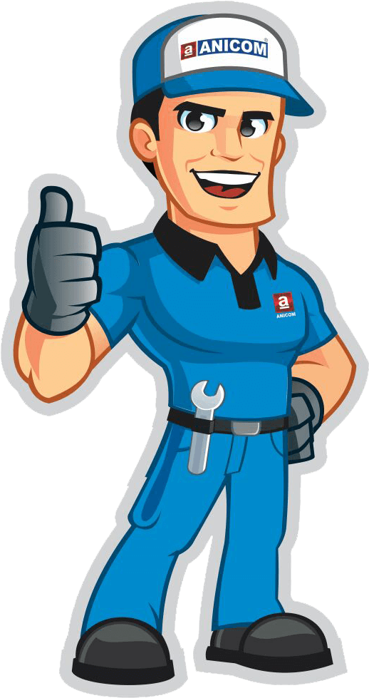 Car Mechanic Clipart (591x1034), Png Download