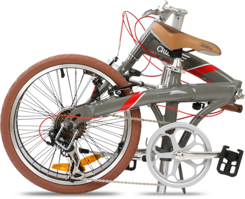 Key Features - Citizen Seoul Folding Bike (498x406), Png Download
