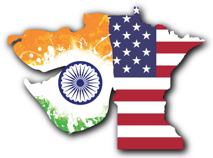 Gujarati Samaj Of Minnesota - Flag Of India (740x550), Png Download