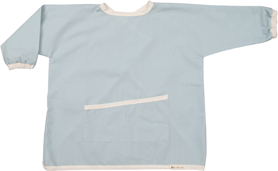 Craft Smock- Foggy Blue - Organic Spisesmæk Fabelab (1024x1024), Png Download