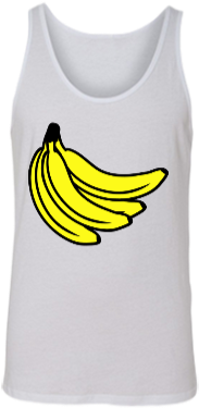 Bananas Bunch - Unisex Tank - Active Tank (400x500), Png Download