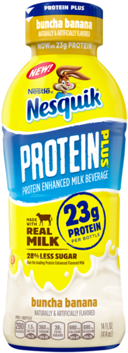Nesquik Protein Plus Banana (700x700), Png Download