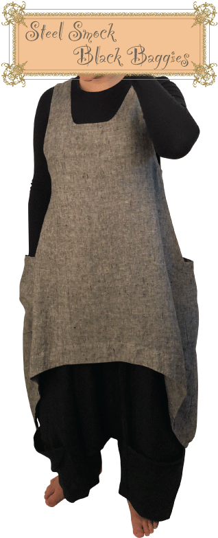 Layercake Lagenlook Linen Smock - Hilo (350x800), Png Download