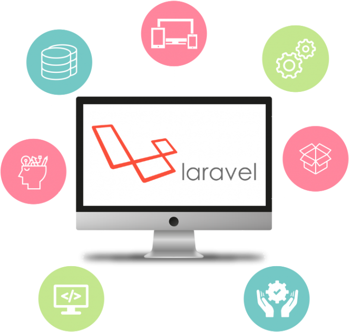 A Good Php Development Company Provides Web Development - Laravel Development Png (768x739), Png Download