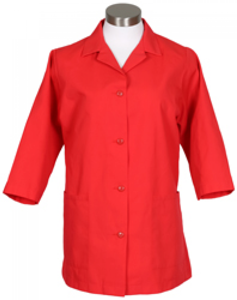 Female Smock, Red - Fame Fabrics Fame K71 Unisex Smock - Hunter Green (1000x1010), Png Download