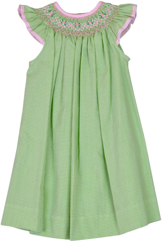 This Is A Beautiful Bishop Dress With A Classic Geometric - Day Dress (600x840), Png Download