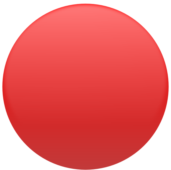 Round Red Button Clip Art At Clker - Red Round Button Png (600x597), Png Download