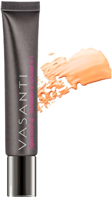 Liquid Cover Up Oil-free Foundation And Concealer - Makeup Brushes (400x400), Png Download