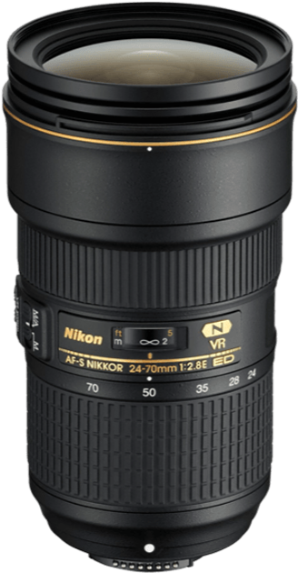 Nikon Lenses - Nikon 24-70mm F/2.8e Af-s Ed Vr Lens (700x700), Png Download