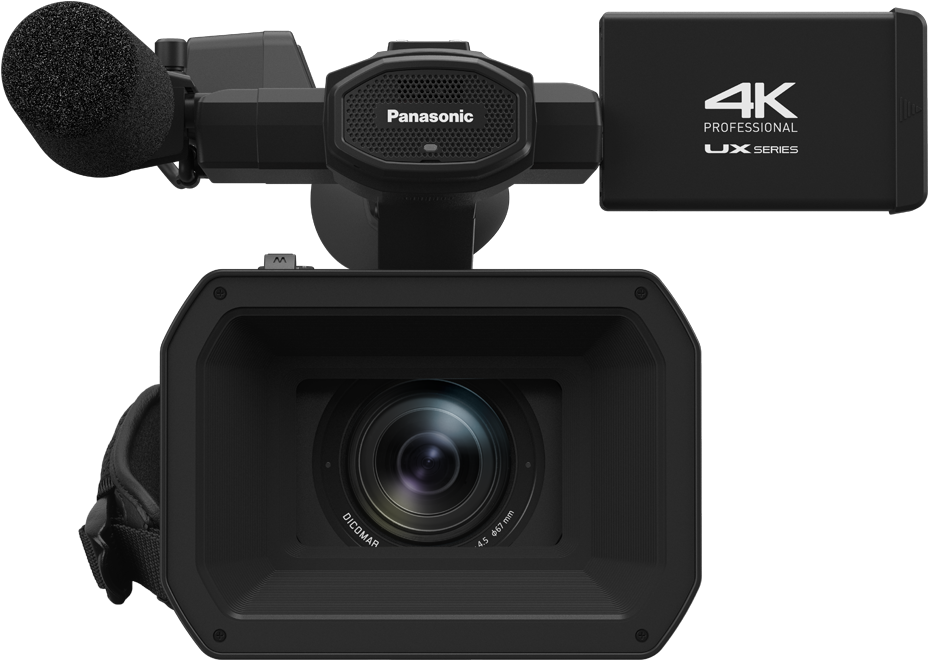 Click On An Image To Zoom - Panasonic Ag-ux90 4k/hd Professional Camcorder (1024x735), Png Download