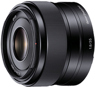 Sony Sel 35mm F/1 - S0ny Sel35f18 E 35mm F1.8 Oss Lens (600x450), Png Download