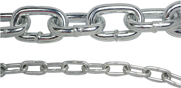 Welded Din5685a Metal Link Chain - Chain (800x800), Png Download