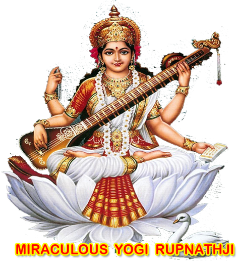 Love Relationship Prediction Call Divine Miraculous - Buy Saraswati Poster (490x515), Png Download