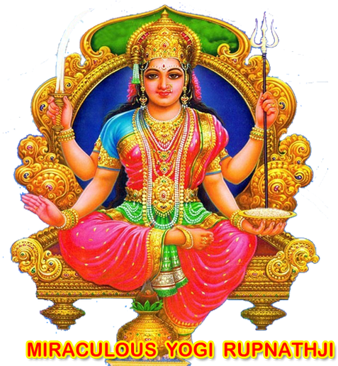 Manglik Dosha - Santoshi Maa (490x515), Png Download