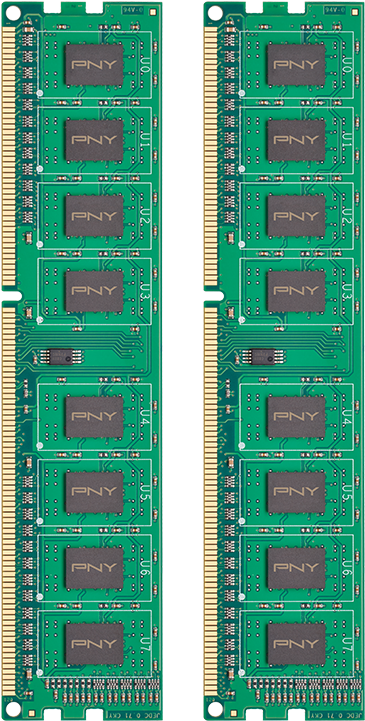 Pny Memory Ddr3 Desktop 16gb 10666 Dimm - Pny Ddr3 8gb 2x4gb 1600mhz Pc3-12800 Cas 11 1.5v Pc (432x432), Png Download