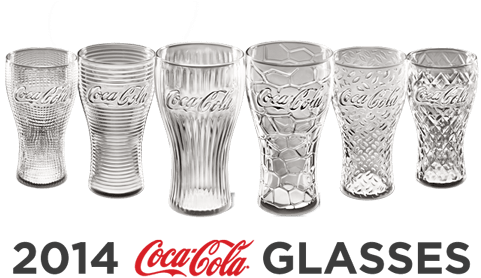 Mcdo Coca Cola Glasses 2014 (480x311), Png Download