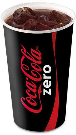 Coke Zero - Coca Cola Zero Cup Png (444x507), Png Download