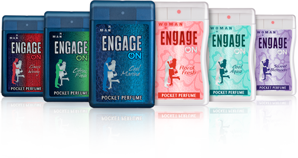 Engage Pocket Perfume (600x319), Png Download