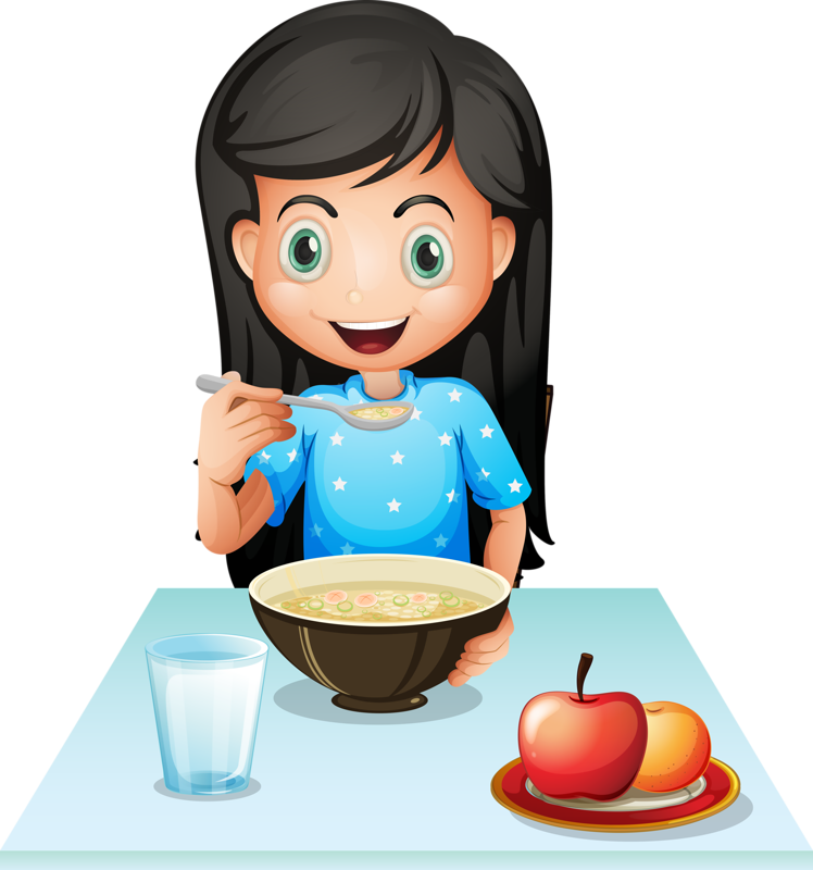 Download Breakfast Cereal Eating Fast Food Clip Art - Cartoon Boy Eating  Breakfast PNG Image with No Background 