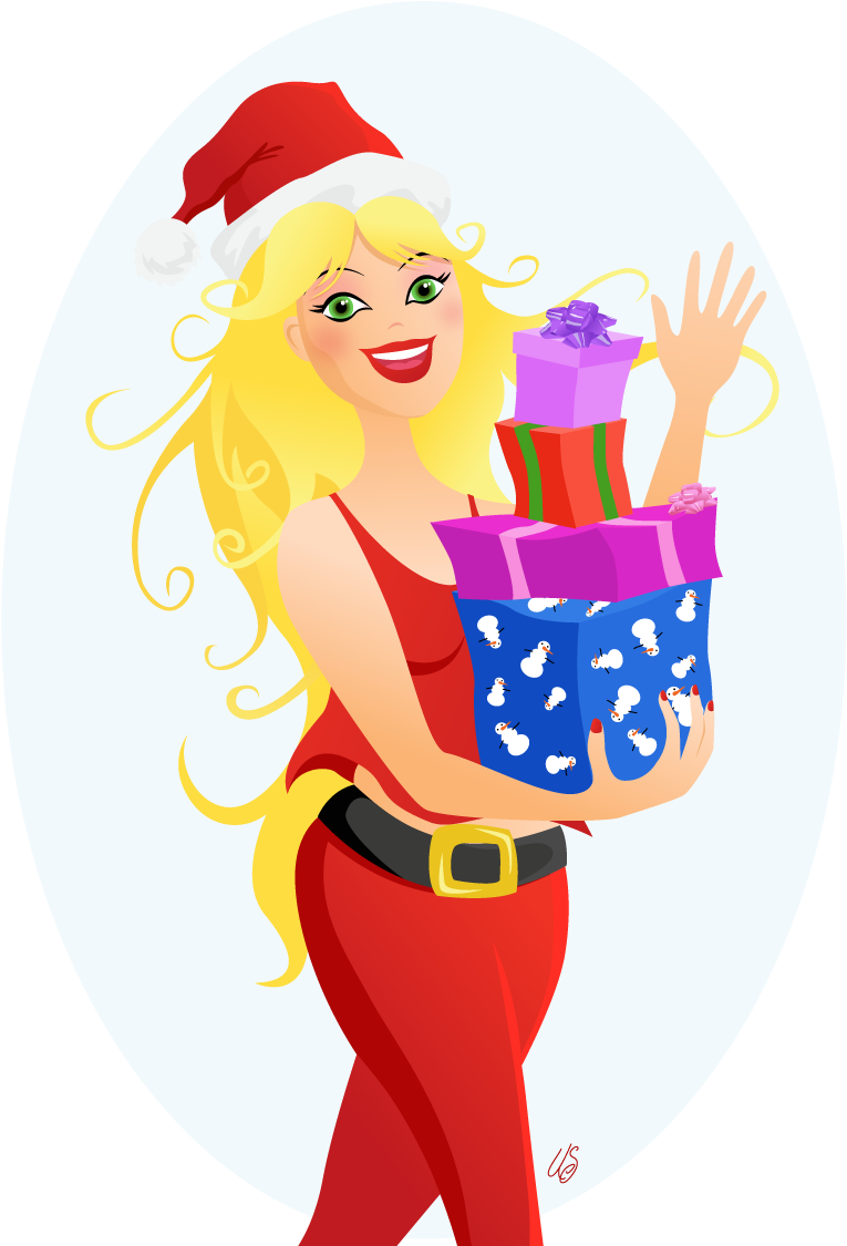 Last Year I Made My Very Own Homemade Christmas Bon-bons - Cartoon (824x1130), Png Download