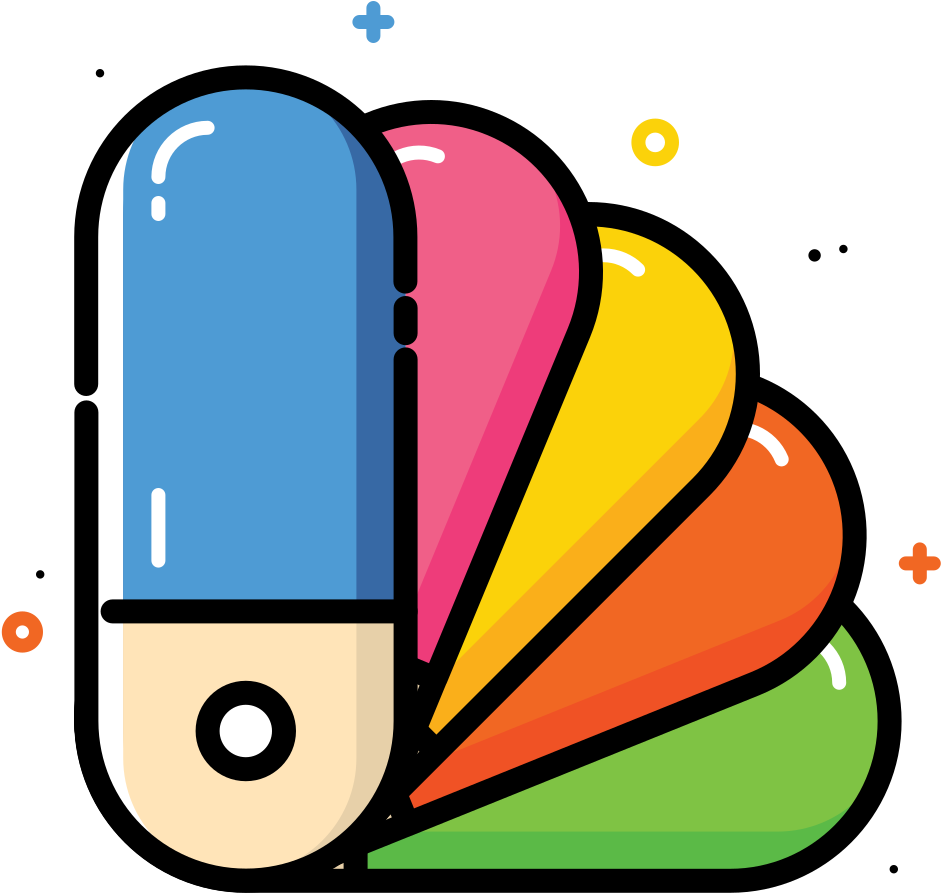 Color Catalog Icon - Catalog Icon (1024x1024), Png Download
