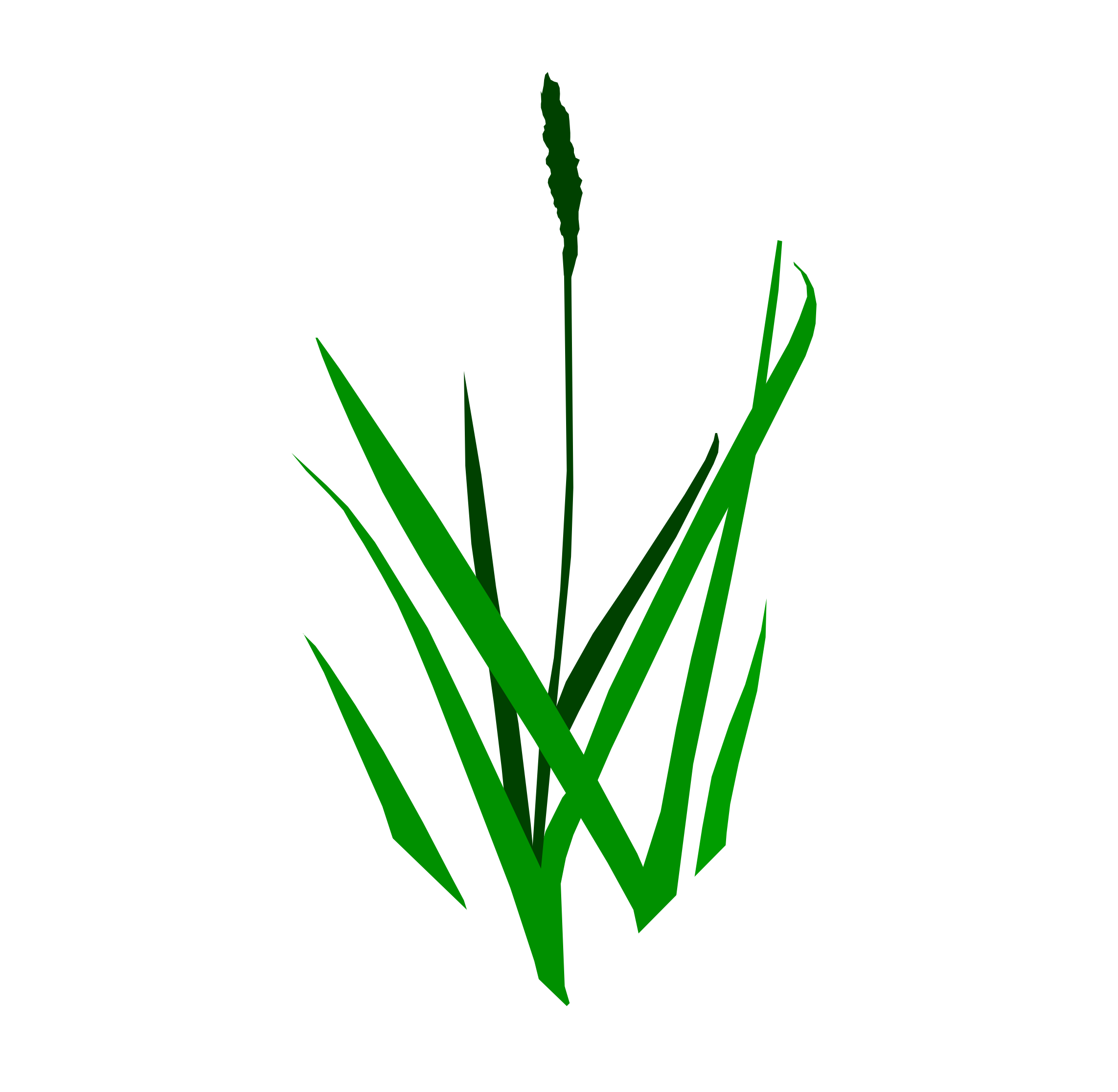 Total Downloads - Grass (2311x2231), Png Download