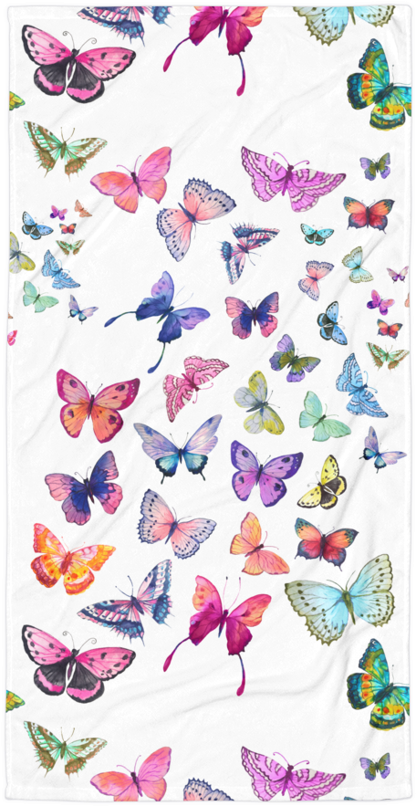 Butterfly Swarm Towel - Amazonbasics Microfiber Duvet Cover Set (1000x1000), Png Download