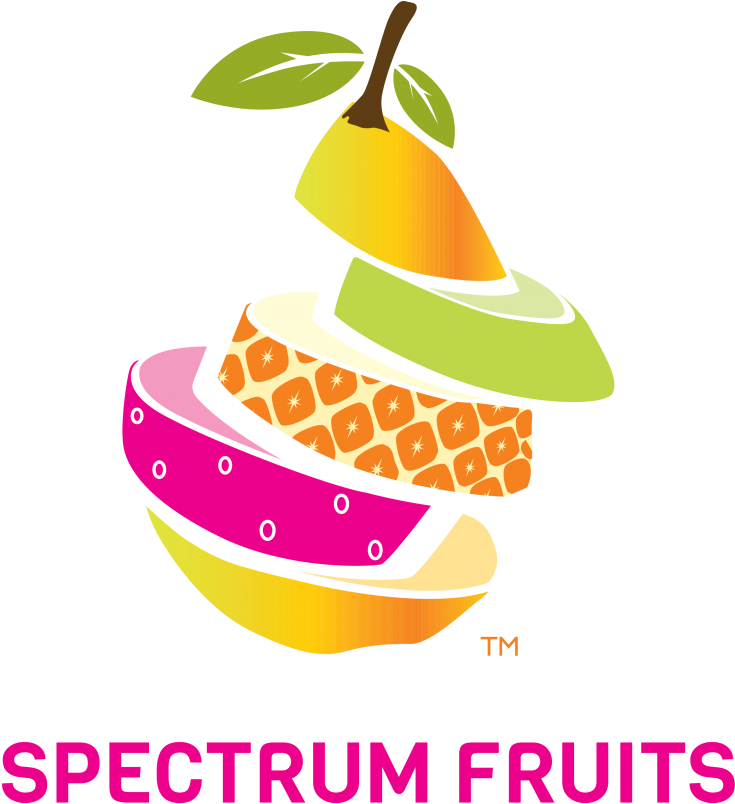 Spectrum Fruits, Inc - Fruits Logo (768x856), Png Download