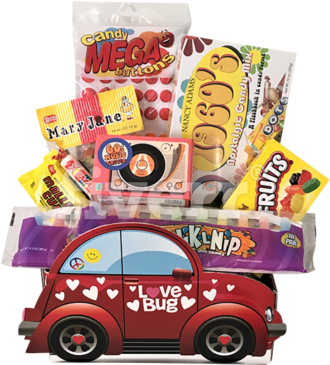 Zoom - Promo Full Color 1960's Nostalgia Assorted Custom Candy (650x650), Png Download