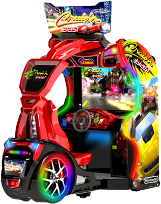 Cruisin Blast - Cruis N Blast Raw Thrills (600x400), Png Download