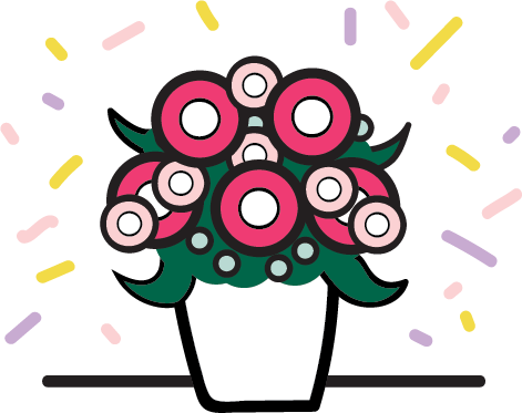 Premium Designer Flowers (471x373), Png Download