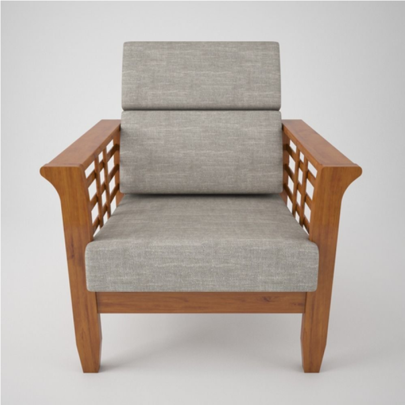 Wooden Sofa (800x1000), Png Download