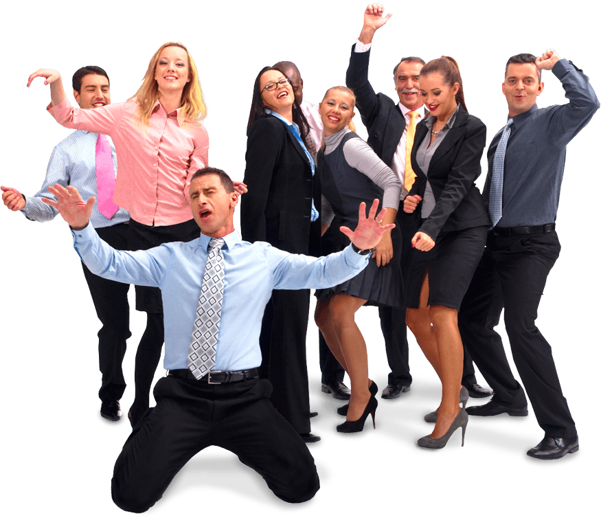Contact Us To Get More Info Or A Quote And Let Us Happy - Group Of People Emotions (875x754), Png Download