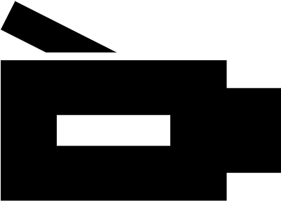 Video Camera Side View Vector - Video Camera (400x400), Png Download