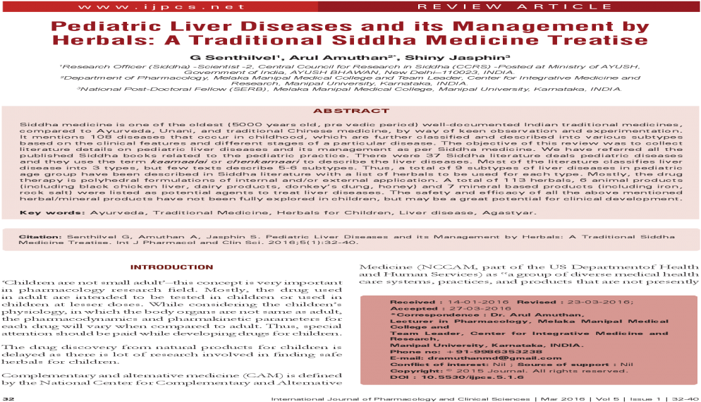 Pediatric Liver Diseases And Its Management By Herbals - Document (1200x630), Png Download