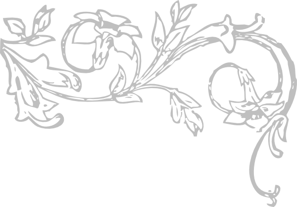 Vine Black And White Clipart (600x418), Png Download