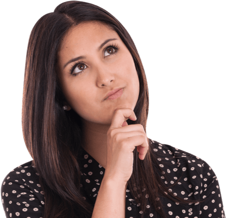 Created With Snap Womman Looking Up - Png Image Looking Up (510x458), Png Download
