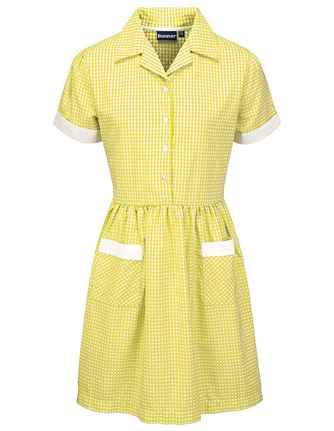 Banner Gingham School Dress - Dress (430x430), Png Download
