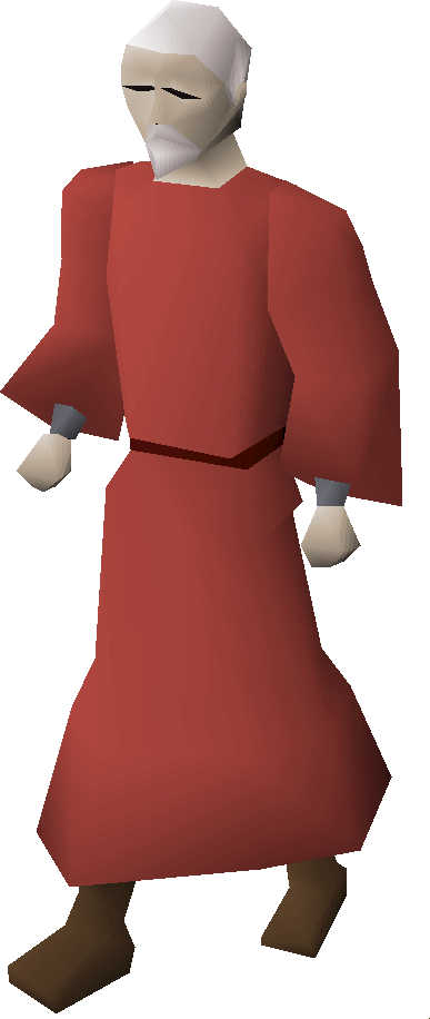 Disciple Of Iban - Monk Of Zamorak Osrs (387x916), Png Download
