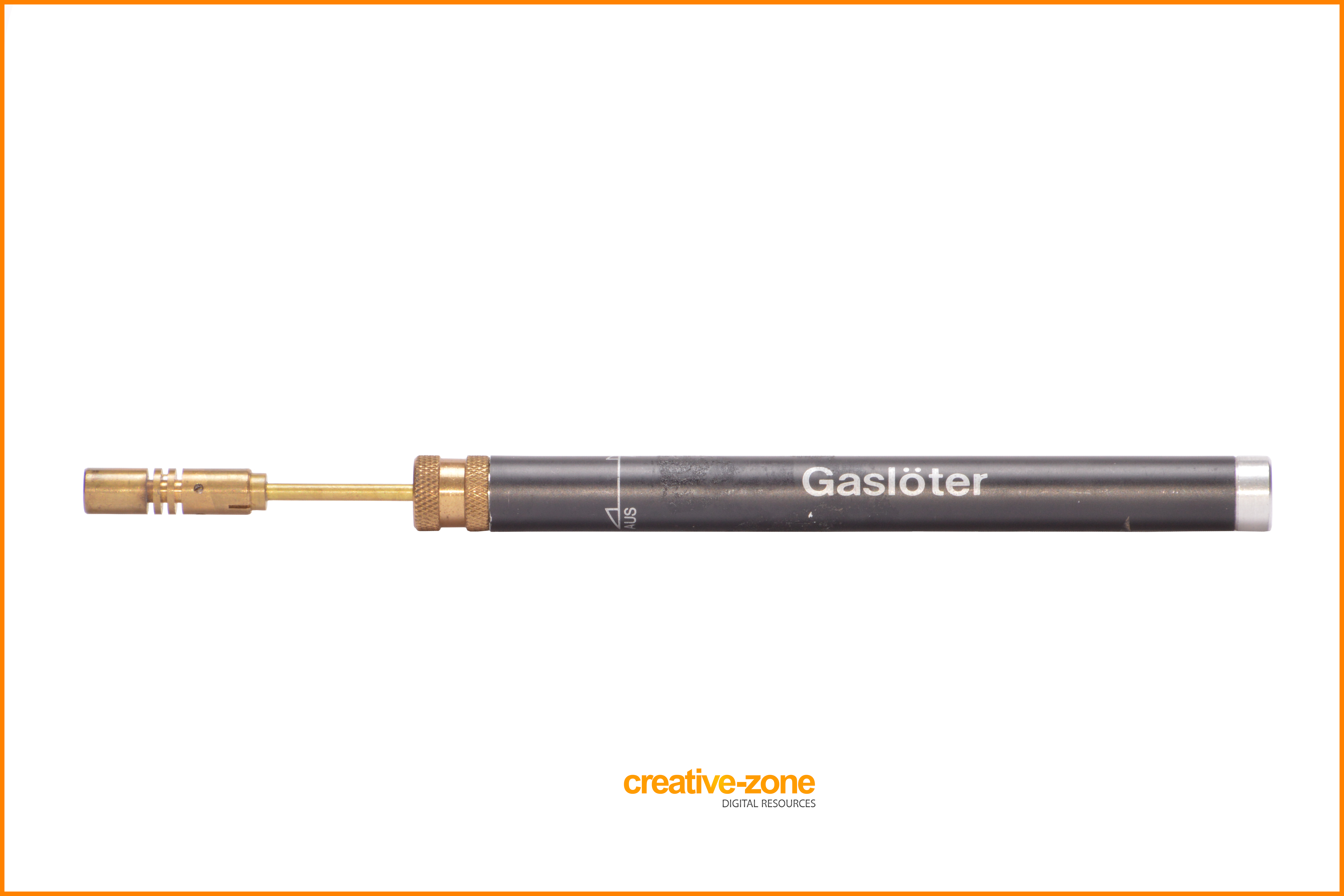 Black Gas Pencil Torch Soldering Iron Solder Welding - Soldering Iron (6030x4020), Png Download