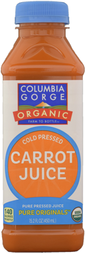 Carrot - Columbia Gorge Cold Pressed Spicy Ginger Lemonade - (400x514), Png Download