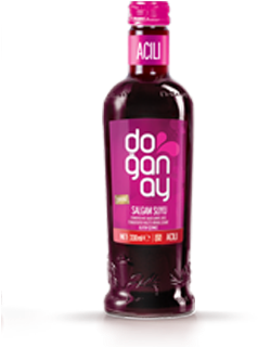 Hot Fermented Black Carrot Juice Glass 300ml - Doğanay (275x520), Png Download