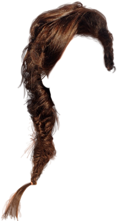 Tube Perruque - - - - Hairstyle (400x489), Png Download