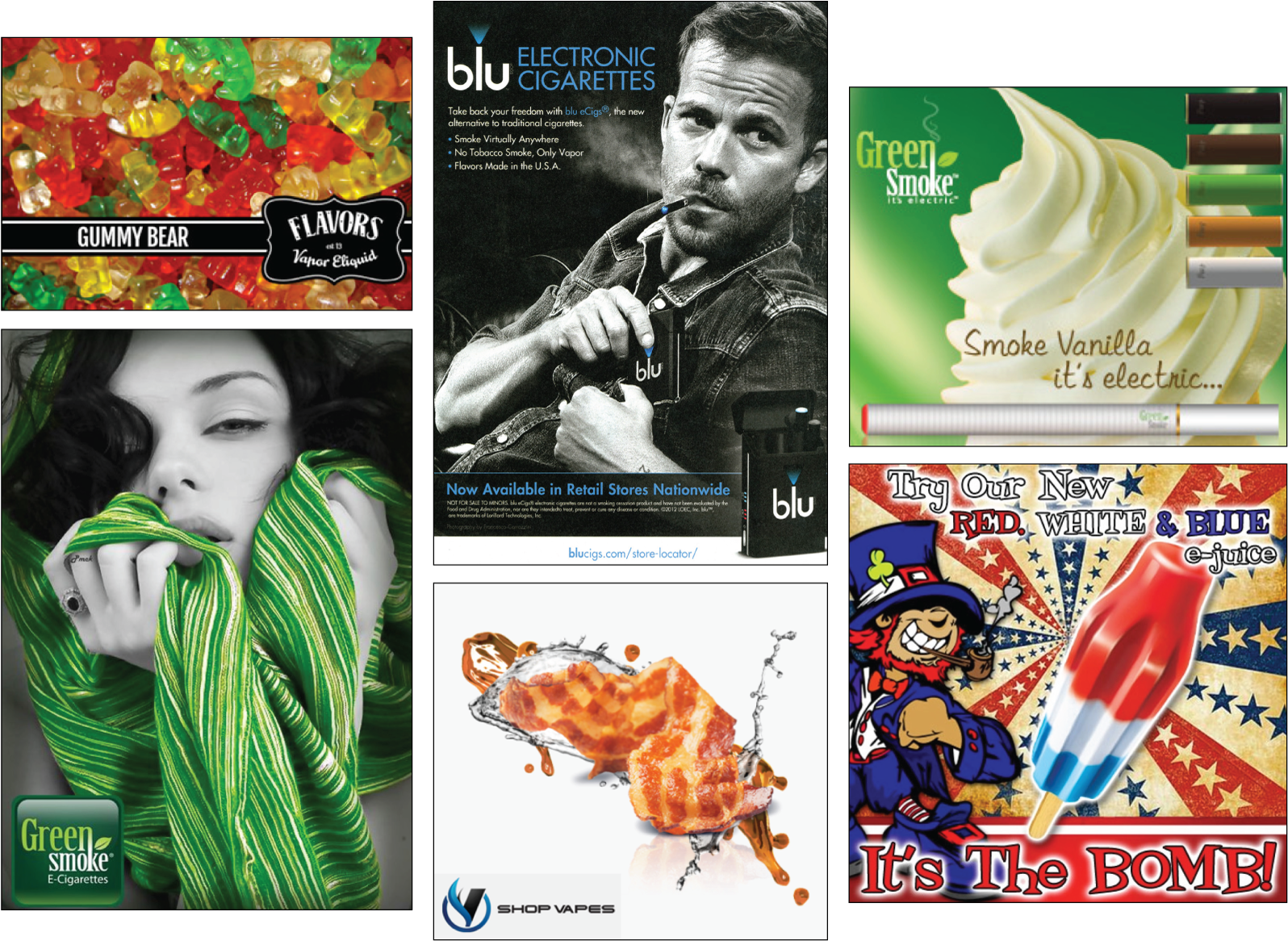 Ecig Ads Stanford - Vaping Ads Targeting Teens (1642x1197), Png Download