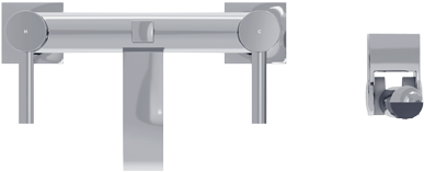 Shower Top View Png - Bathroom Tap Top View (492x410), Png Download