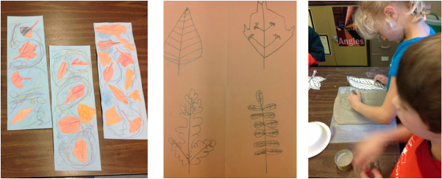 We Sketched All Sorts Of Leaves And Chose One To Make - Motif (638x259), Png Download