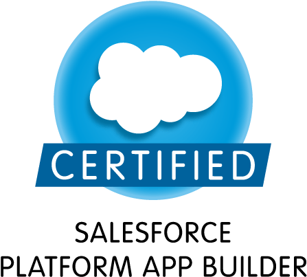 Salesforce Platform Developer 1 Certification Logo (793x612), Png Download