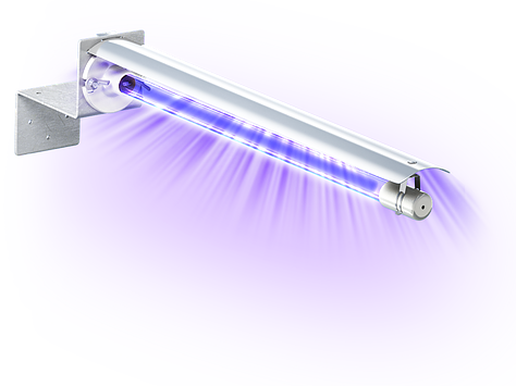 Moldmiser Slr™ Ultra Violet Uvc Germicidal Air Treatment - Uv Light Png (474x355), Png Download